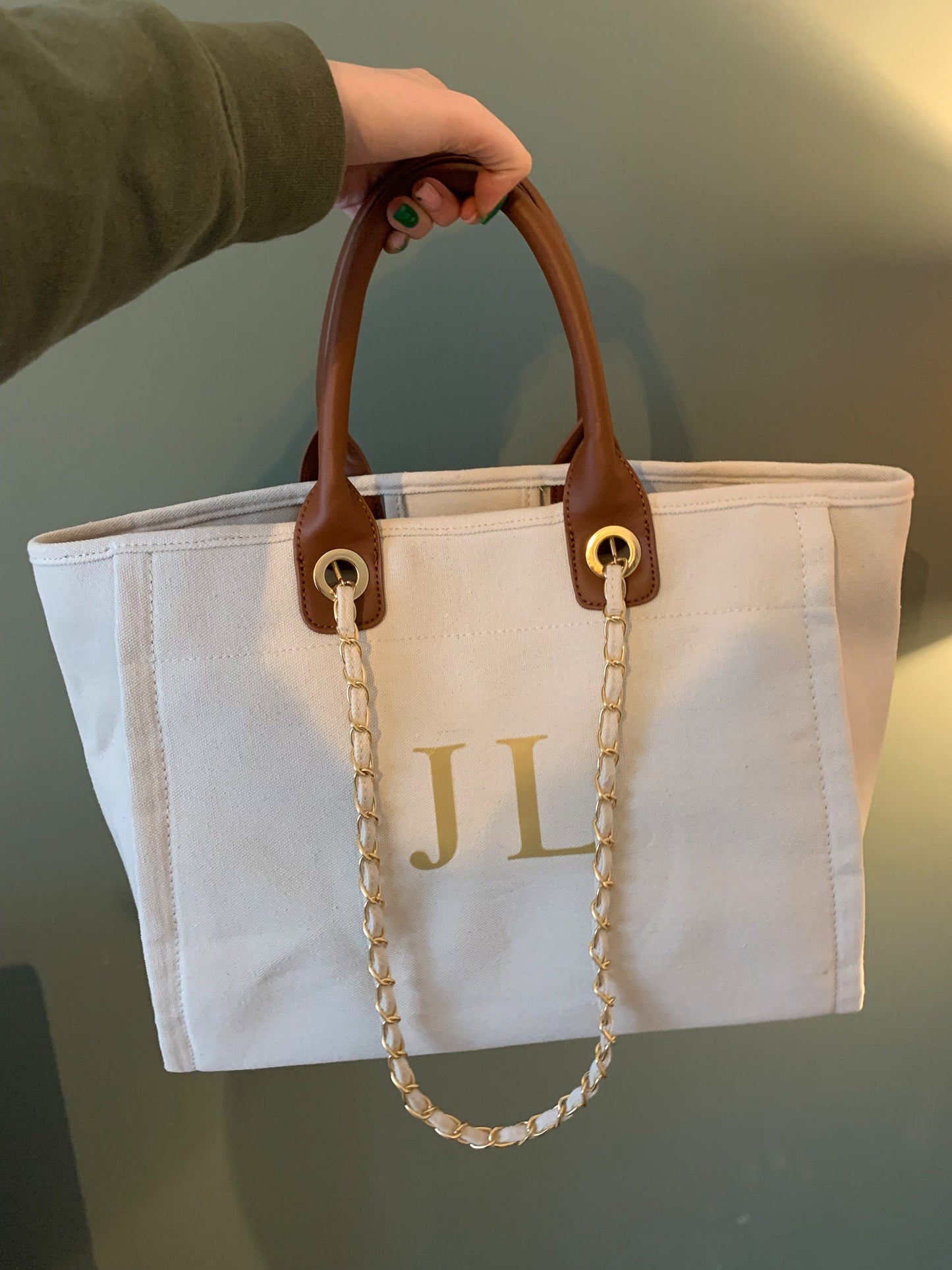 Monogrammed Tote Bag