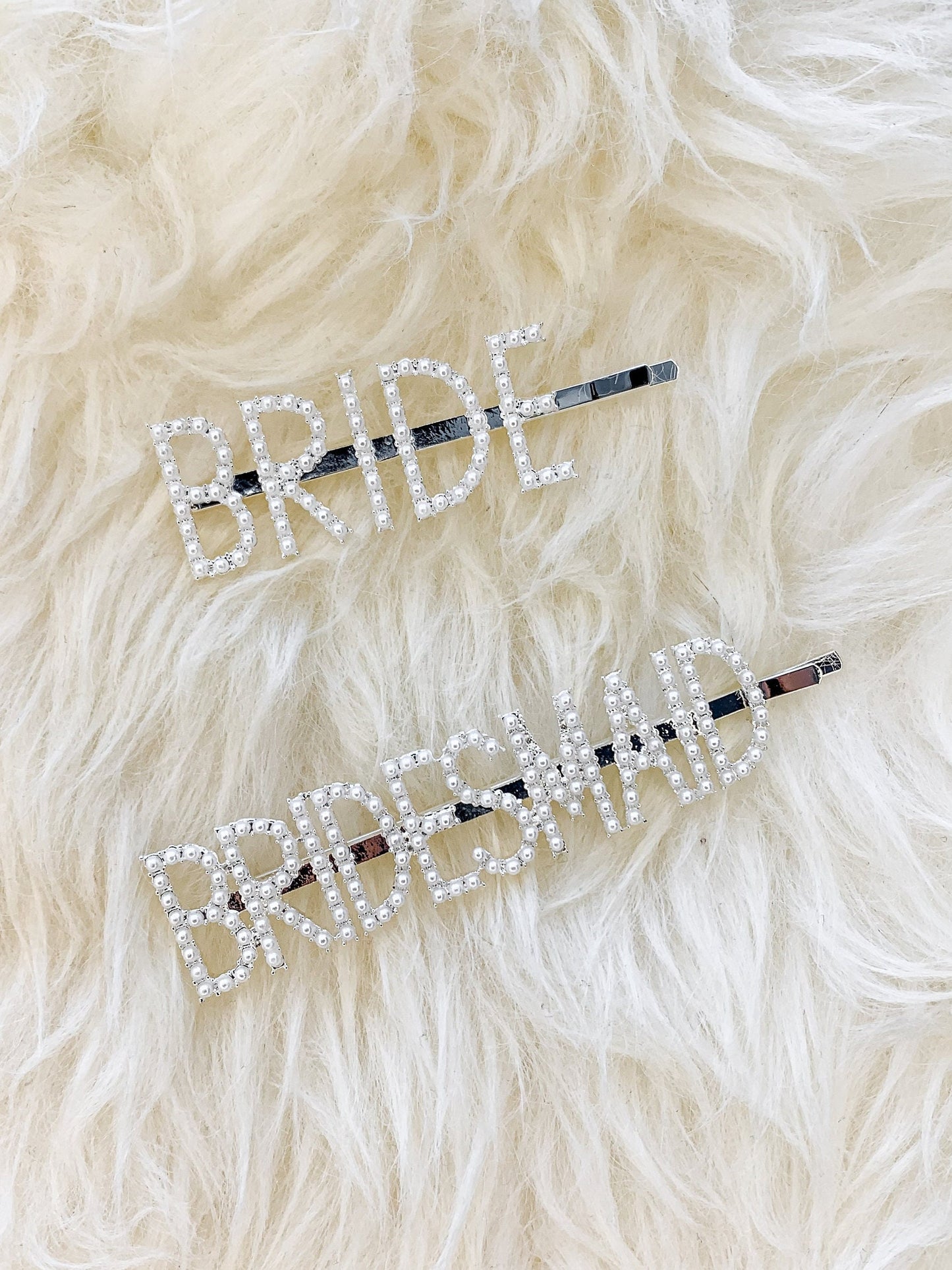 Pearl BRIDESMAID hair clip