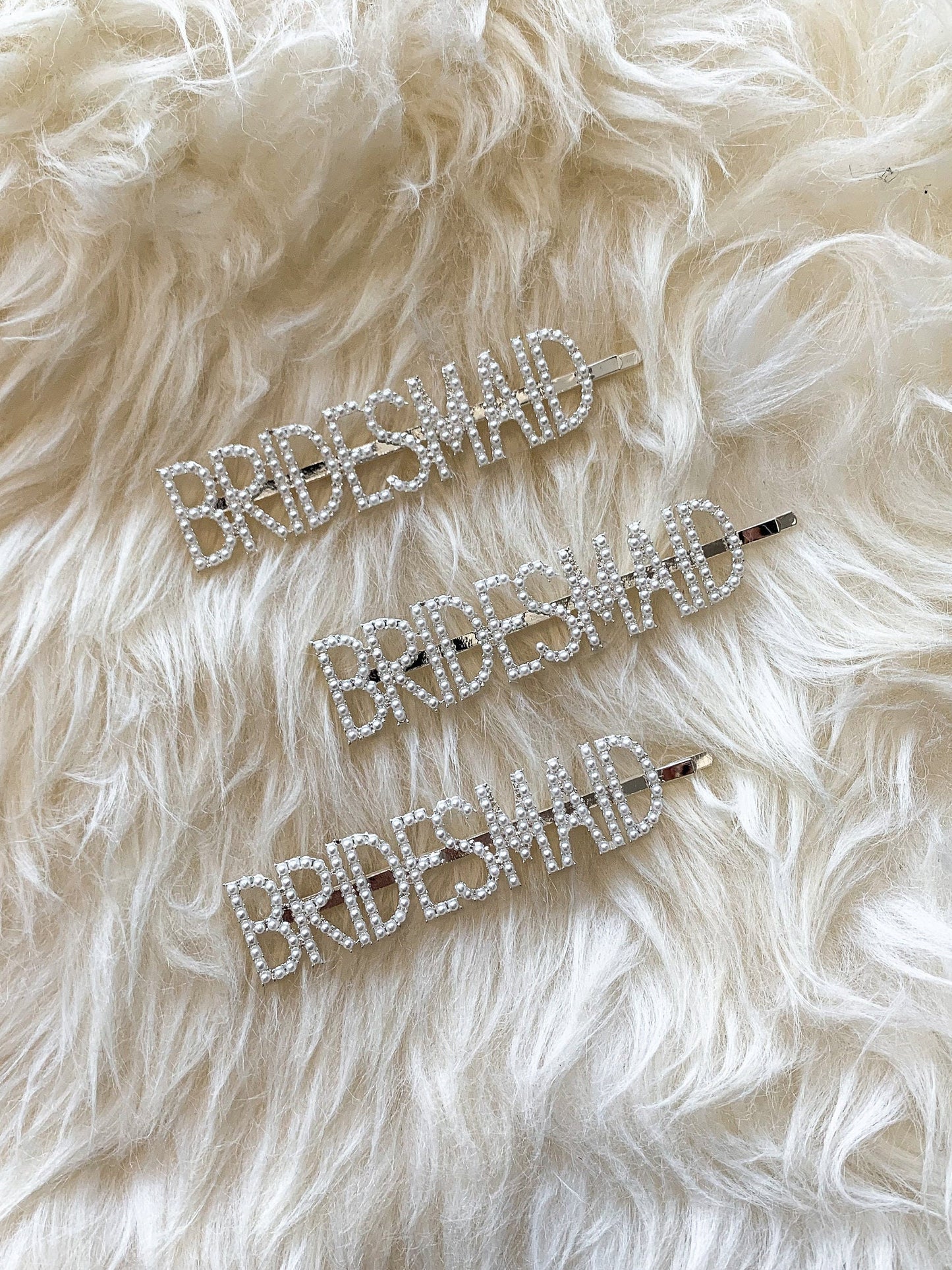 Pearl BRIDESMAID hair clip