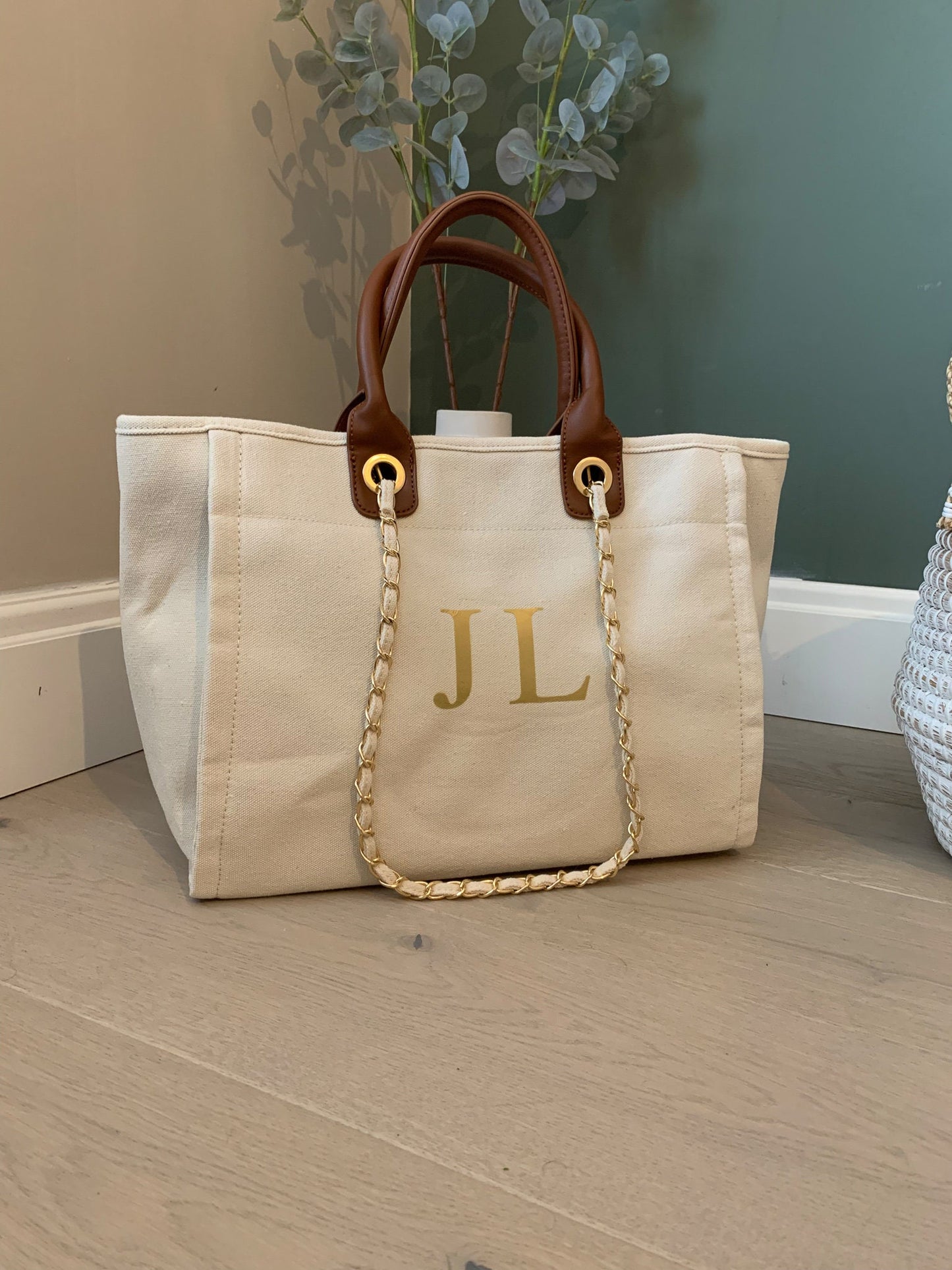 Monogrammed Tote Bag