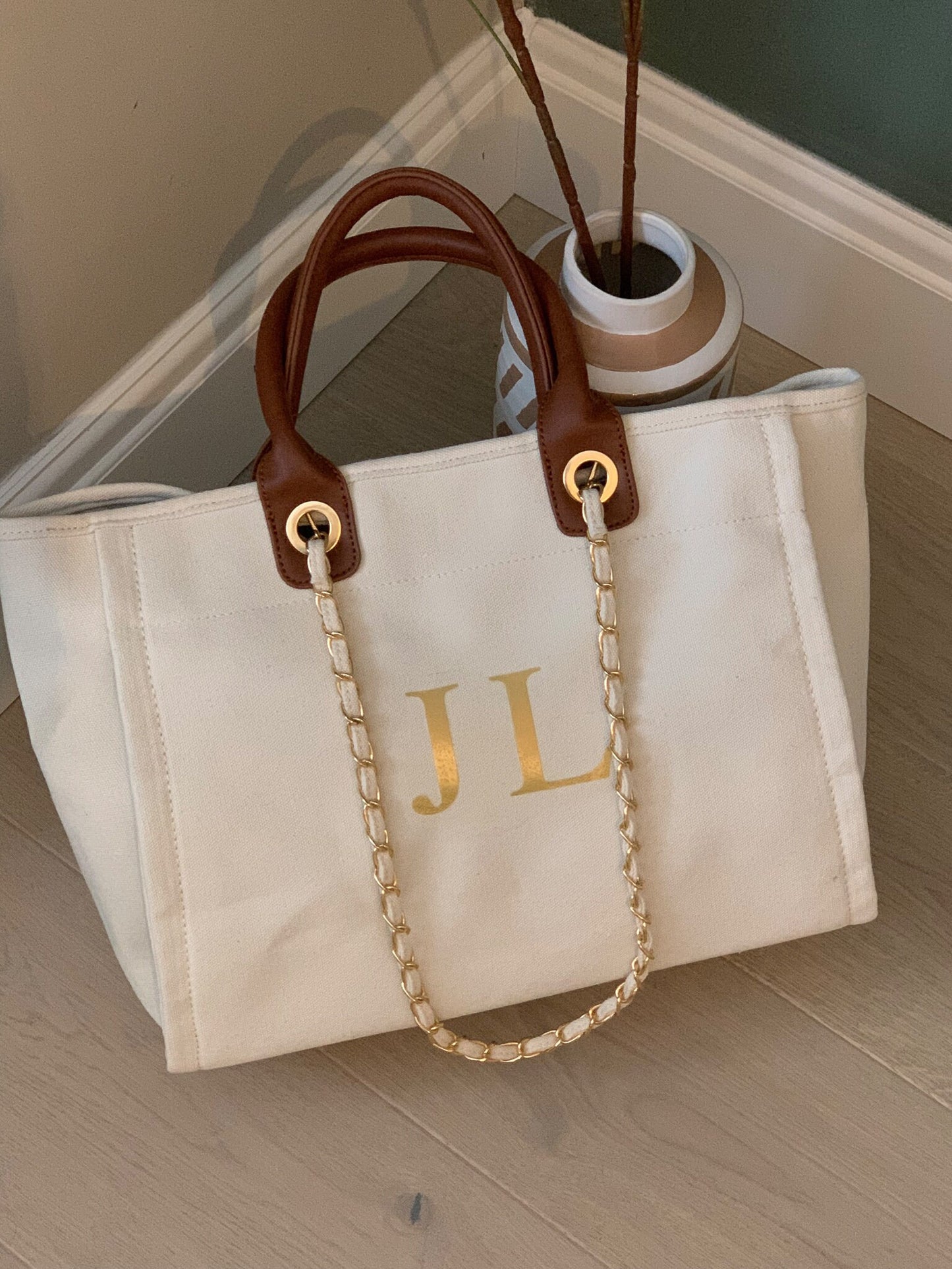 Monogrammed Tote Bag