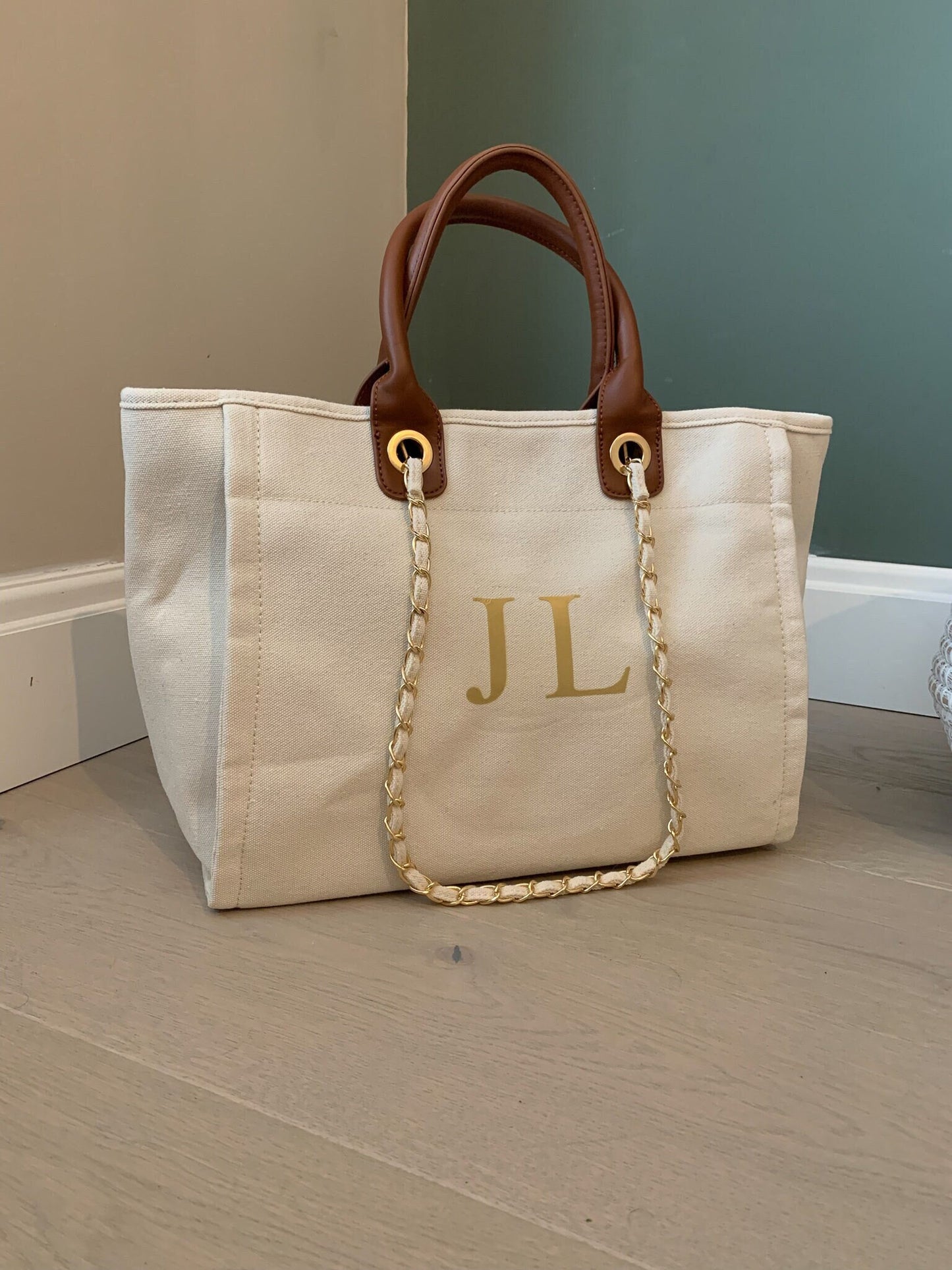 Monogrammed Tote Bag