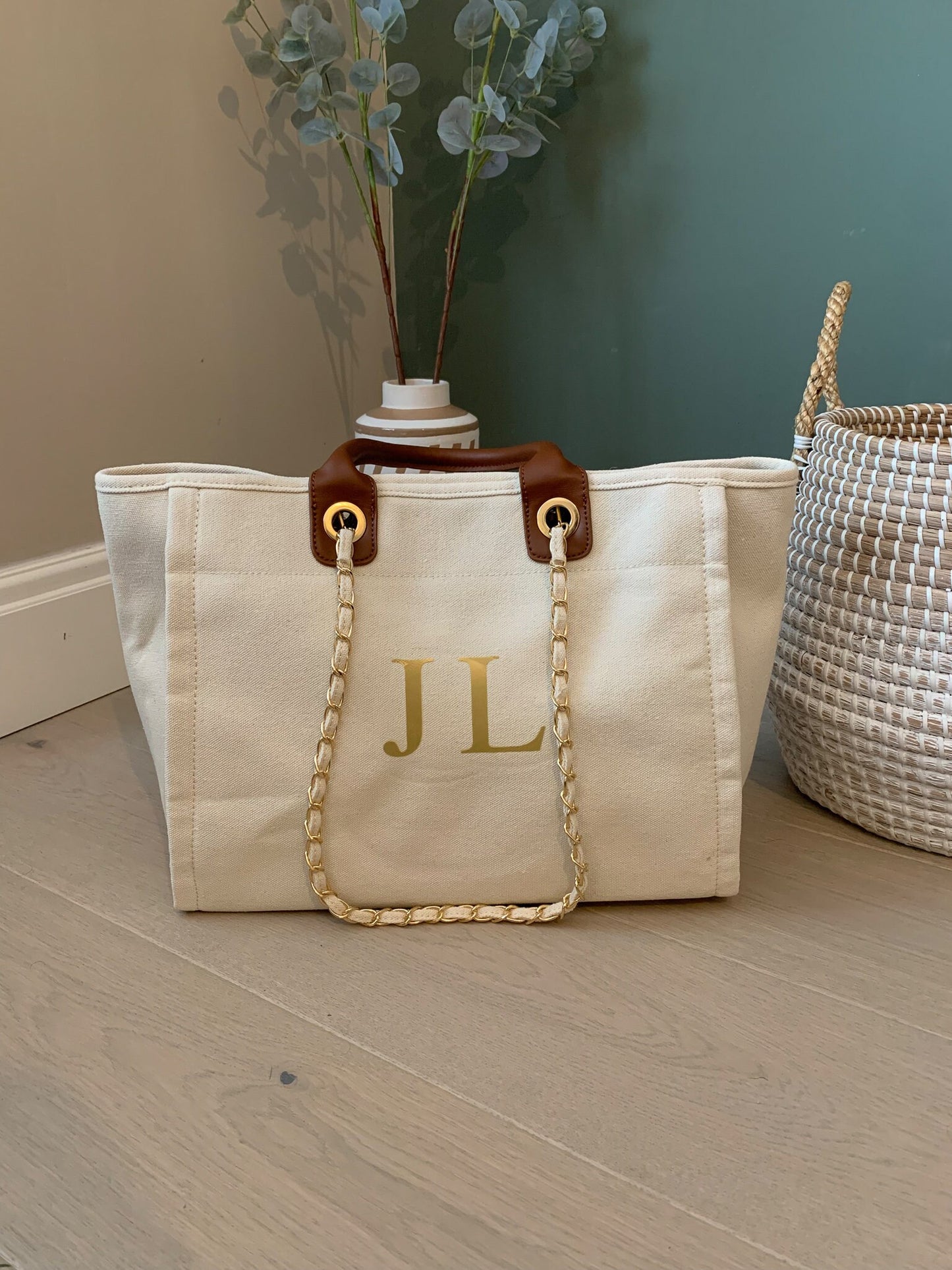 Monogrammed Tote Bag