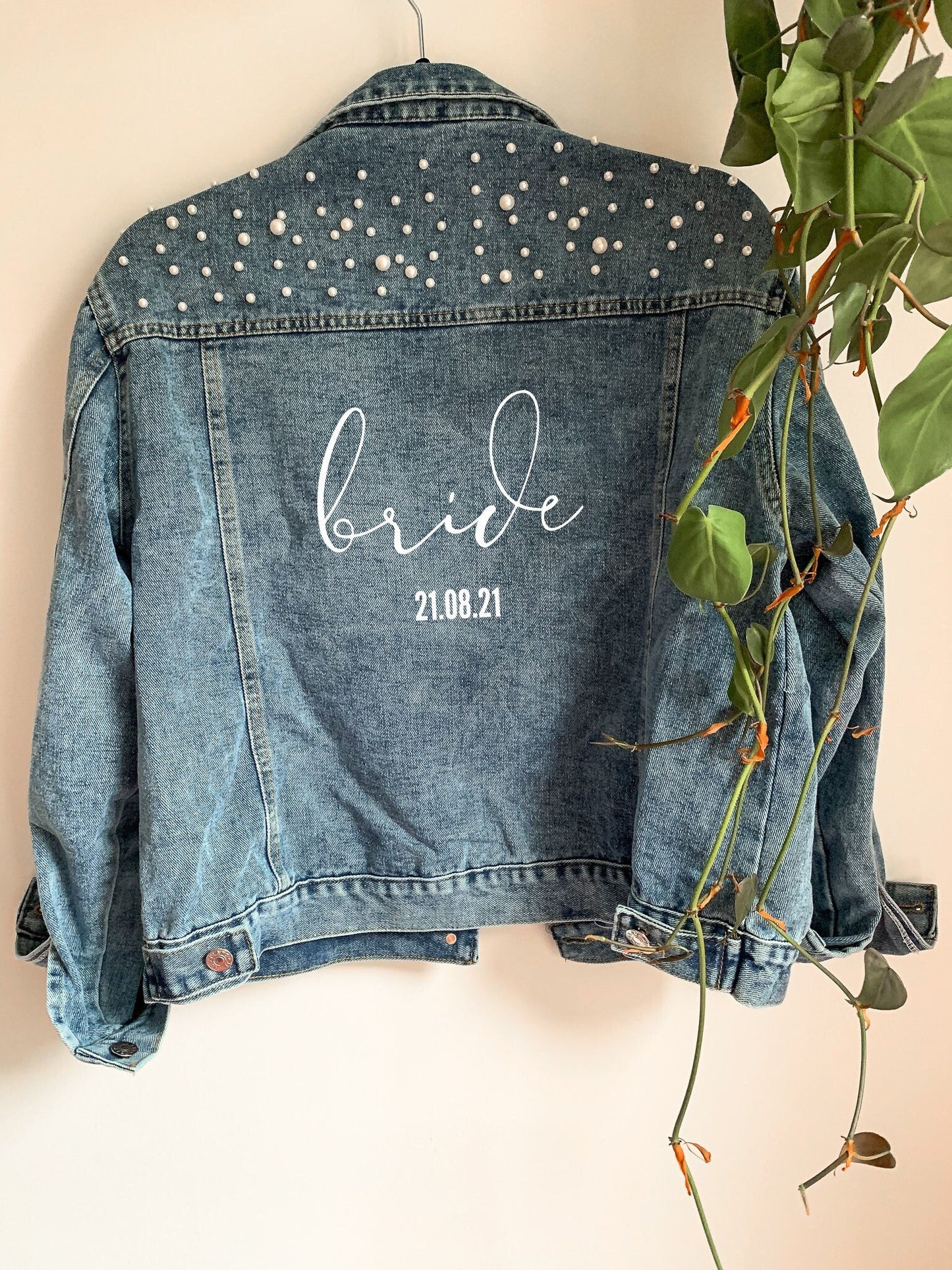 Pearl Bride Demin Jacket